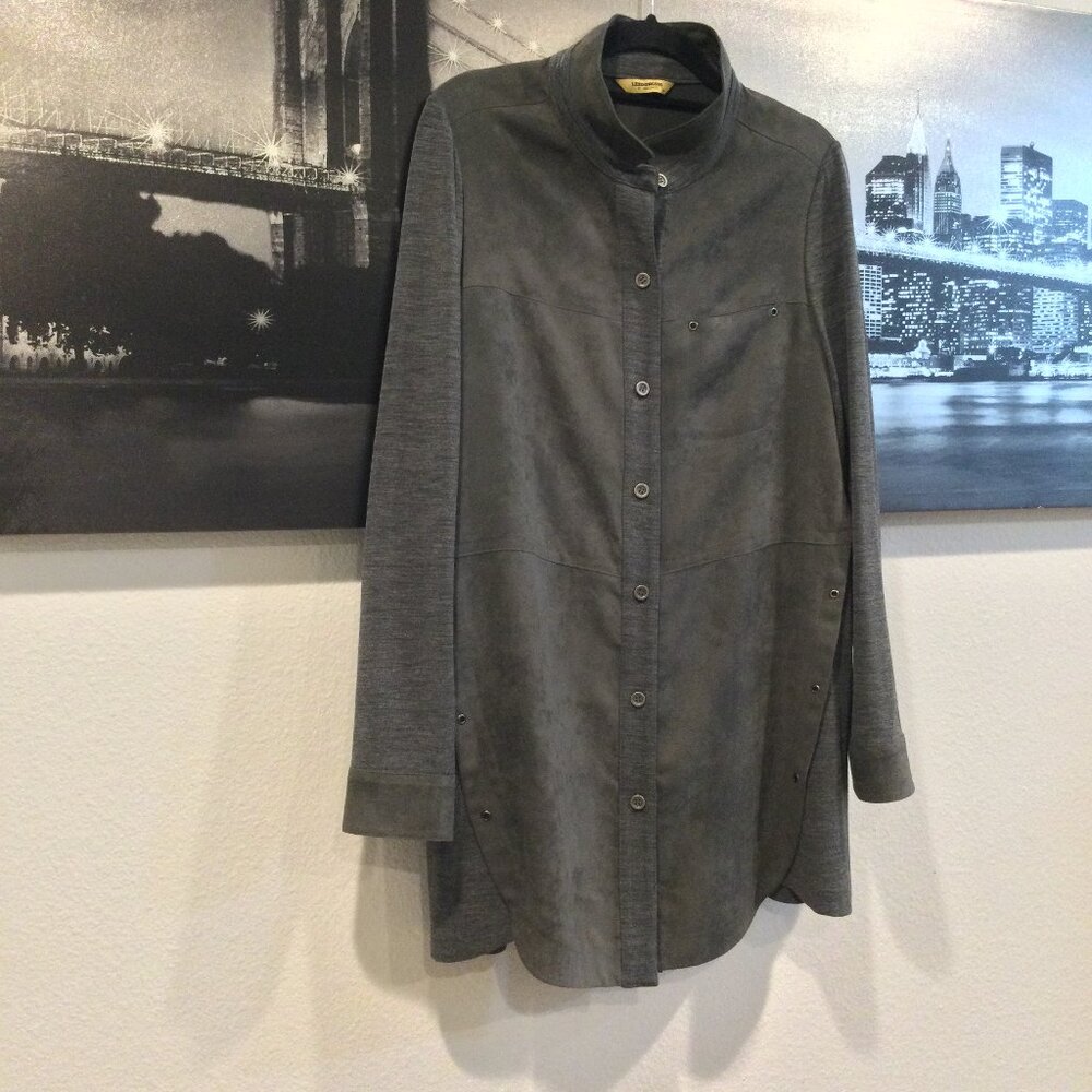 Womens Wool Shirt Jacket